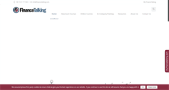 Desktop Screenshot of financetalking.com